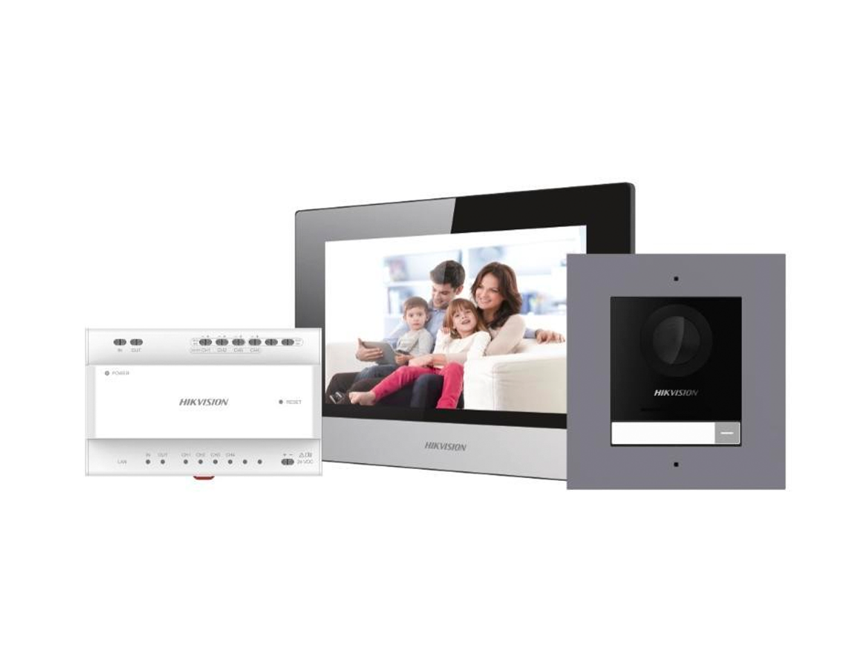 HIKVISION DS-KIS702Y - Hikvision Villa Two Wire Kit - MonkeyTools