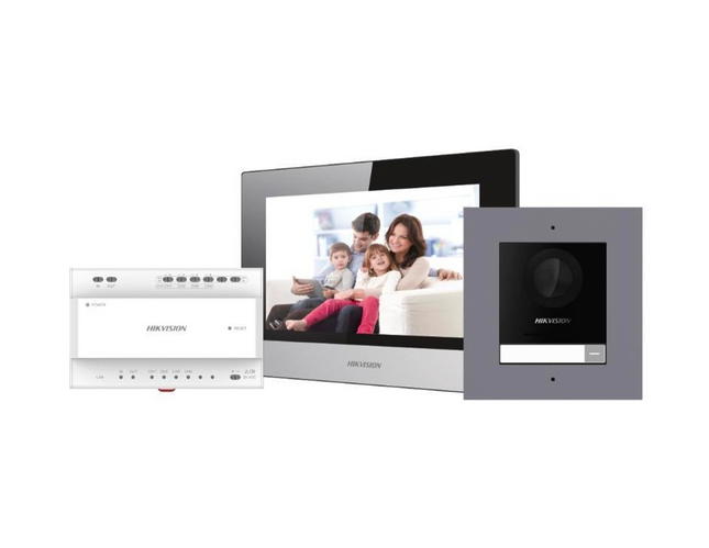 HIKVISION DS-KIS702Y - Hikvision Villa Two Wire Kit - MonkeyTools