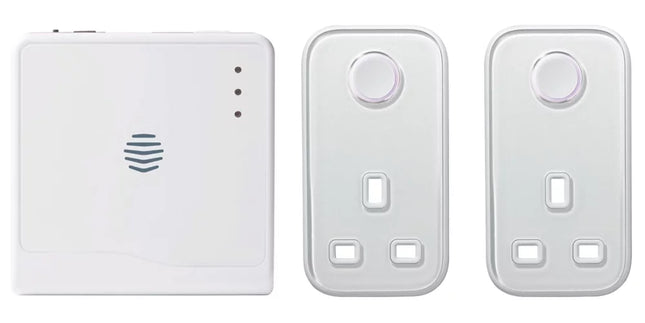HIVE 13A SMART PLUG & HUB BUNDLE WHITE 3 PIECES - MonkeyTools