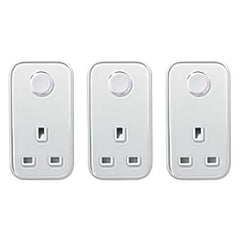 HIVE ACTIVE 13A SMART PLUG WHITE 3 PACK