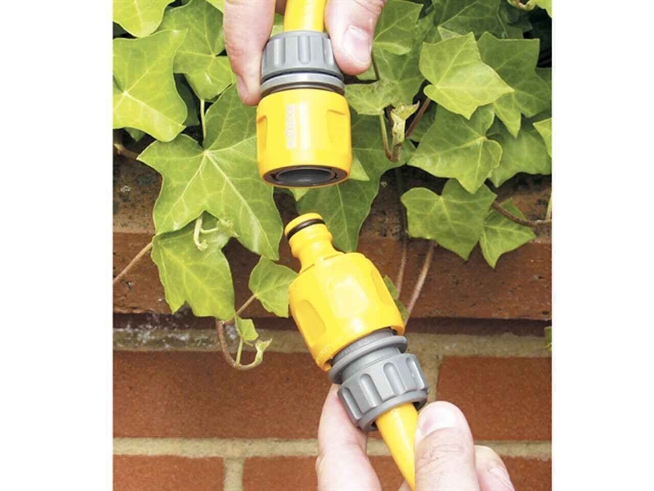 Hozelock HOZ2291 2291 Double Male Connector Repair Join Hose Garden Gardening - MonkeyTools