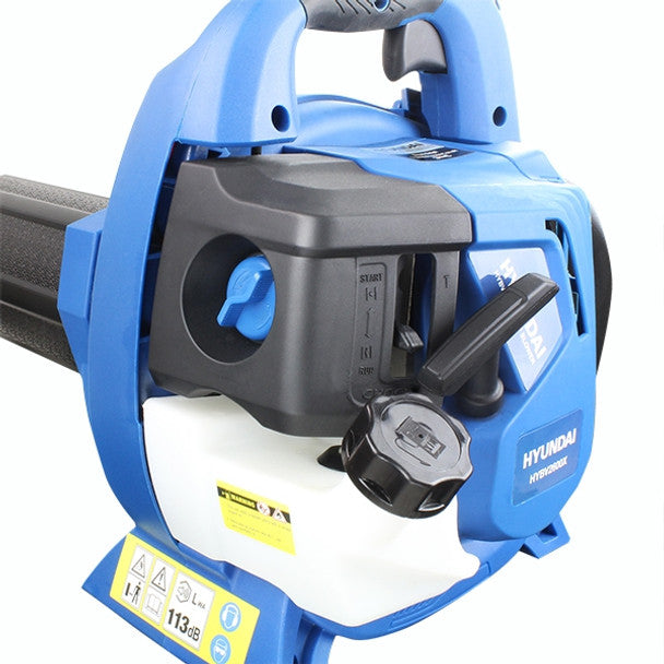 Hyundai HYBV2600X 26cc 3-in-1 Petrol Leaf Blower, Garden Vac & Shredder - MonkeyTools