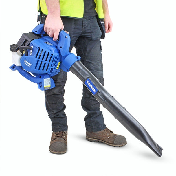 Hyundai HYBV2600X 26cc 3-in-1 Petrol Leaf Blower, Garden Vac & Shredder - MonkeyTools