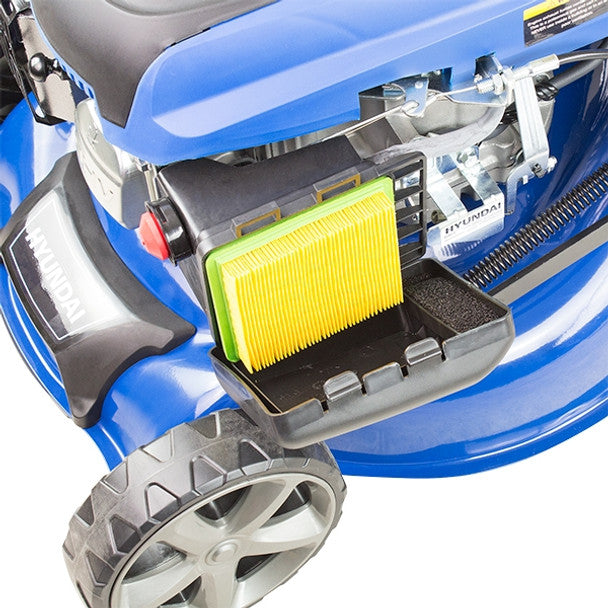 Hyundai HYM430SPER 139cc Petrol Roller Lawn mower 17"/43cm - MonkeyTools
