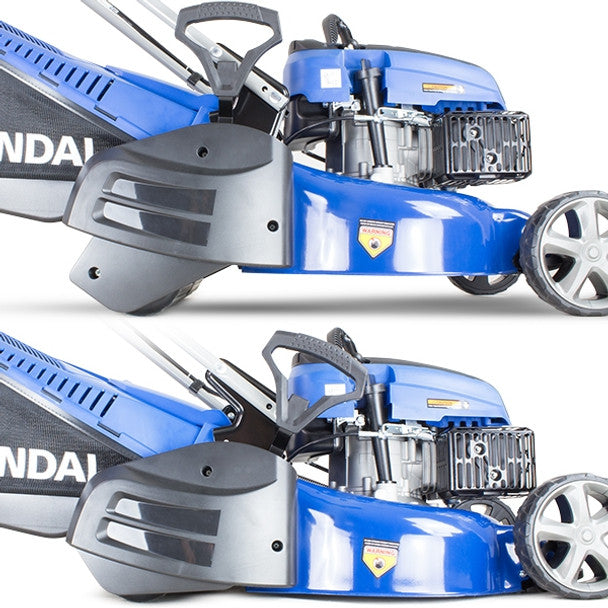 Hyundai HYM430SPR 139cc Petrol Roller Lawn mower 17"/43cm - MonkeyTools