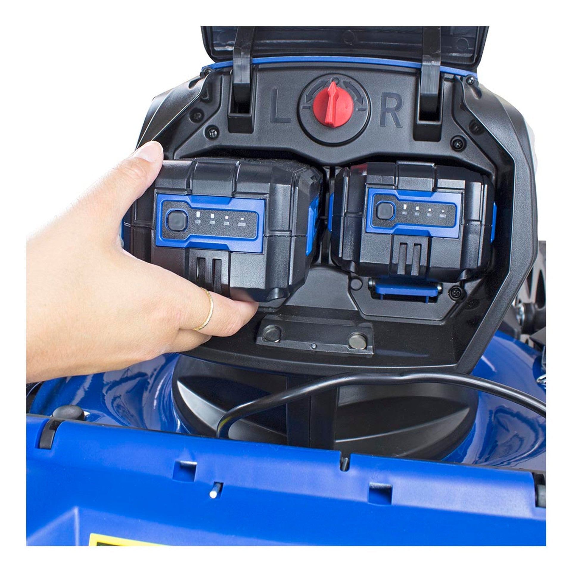Hyundai HYM80LI460P 80V Brushless 45cm Lawn Mower with Battery and Charger - MonkeyTools