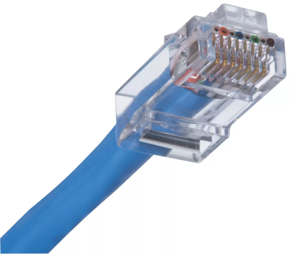 IDEAL RJ45 8P/8C FEED-THRU MODULAR PLUGS 25 PACK - MonkeyTools