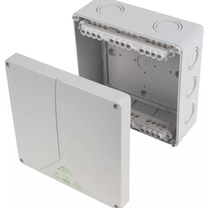 IP65 101A 24-TERMINAL WEATHERPROOF OUTDOOR ADAPTABLE BOX 180MM X 91MM X 180MM - MonkeyTools