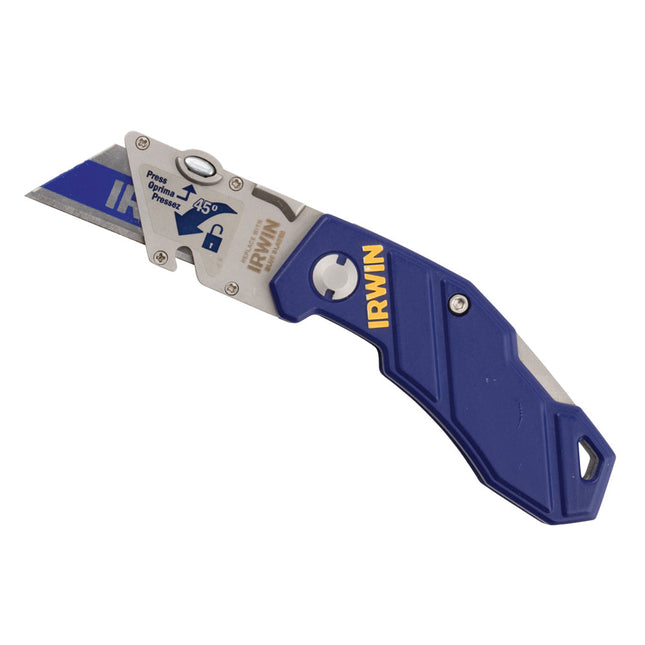 Irwin Folding Fixed Blade Trapezoid Knife IRW10507695 - MonkeyTools
