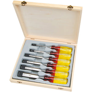 Irwin Marples MAR373S6 Bevel Edge Chisel Split Proof Set of 6 M373 - SPL - MonkeyTools