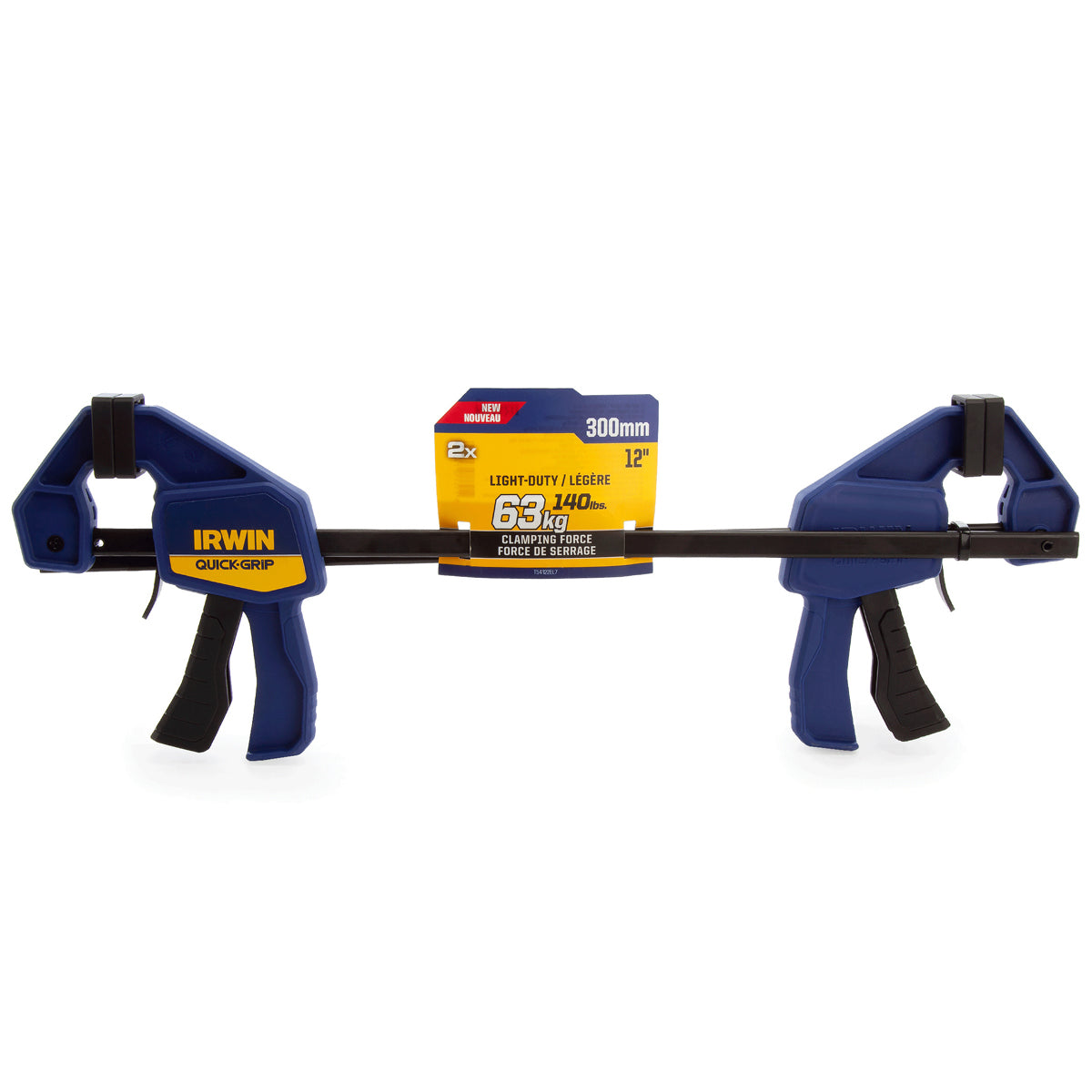 Irwin Quick Grip Mini Bar Clamp Twin Pack 300mm/12in Q/G54122QCN - MonkeyTools
