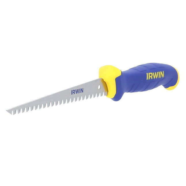 Irwin 10505705 Jab Saw 6 1/2" Drywall Plasterboard Hand Saw Soft grip Rasping - MonkeyTools