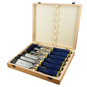 IRWIN MARPLES MS500 WOOD SPILTPROOF CHISEL SET X8 PCS 10507958 - MonkeyTools
