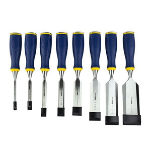 IRWIN MARPLES MS500 WOOD SPILTPROOF CHISEL SET X8 PCS 10507958 - MonkeyTools