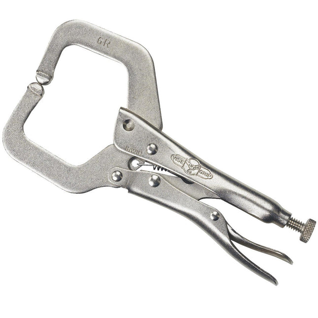 Visegrip VIS6R 6R Locking C Clamp Regular Tip 150mm (6in) - MonkeyTools