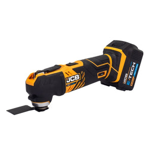JCB21-18TPKMT-5 18V Brushless Combi Drill, Impact Driver & Multi Tool Kit with 2 x 5.0ah Batteries, Charger & Bag - MonkeyTools