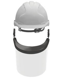 JSP EVOLUTION SAFETY HELMET VISOR KIT BLACK / CLEAR