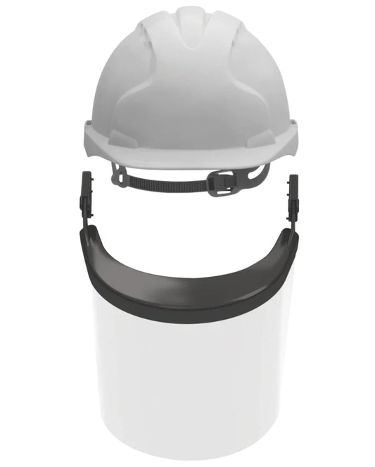 JSP EVOLUTION SAFETY HELMET VISOR KIT BLACK / CLEAR - MonkeyTools