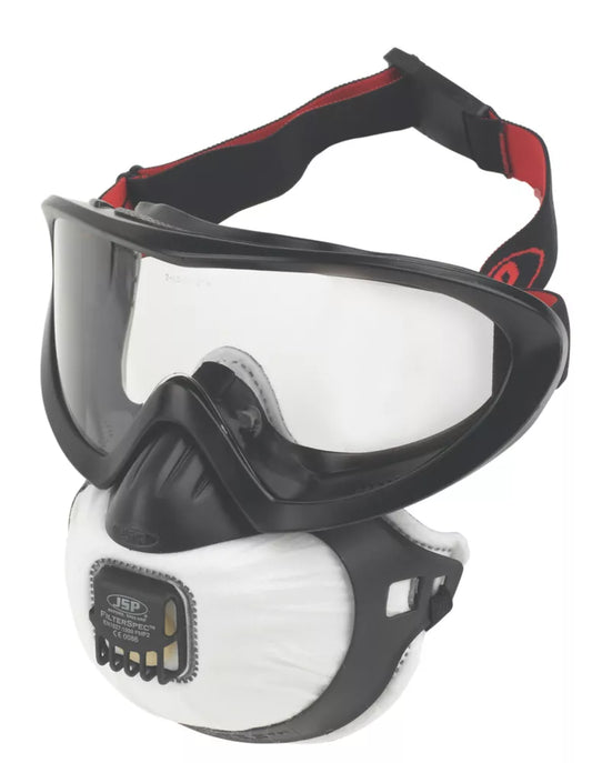 JSP FILTERSPEC PRO VALVE RESPIRATOR BLACK FMP2 - MonkeyTools