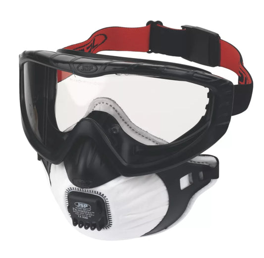 JSP FILTERSPEC PRO VALVED RESPIRATOR BLACK P3 - MonkeyTools