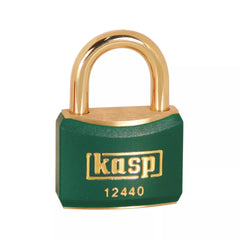 KASP LOCKOUT PADLOCK GREEN 20MM X 21MM