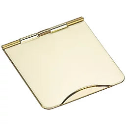 KNIGHTSBRIDGE FPR7UPBW 13A 1-GANG UNSWITCHED FLOOR SOCKET POLISHED BRASS WITH WHITE INSERTS - MonkeyTools