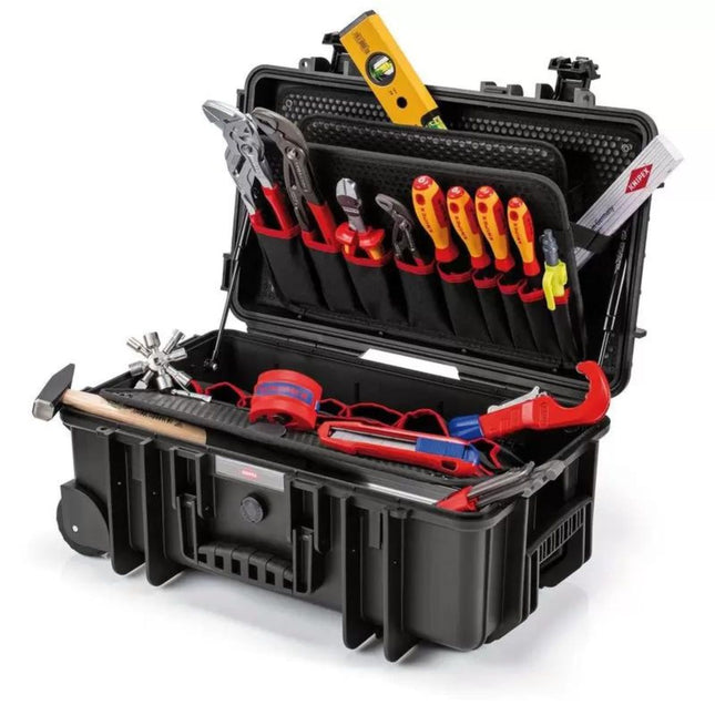 Knipex 00 21 33 S 17pc Plumbing Hand Tool Kit in Robust26 Tool Case 13174 - MonkeyTools