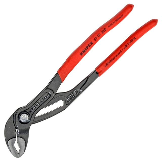 Knipex 87 01 250 SB Cobra Water Pump Pliers 46mm Capacity KPX8701250 - MonkeyTools