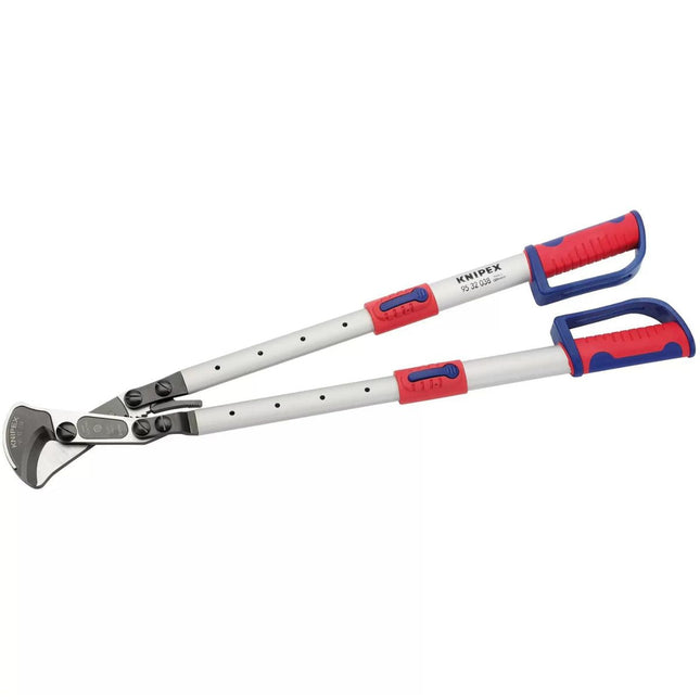 Knipex 95 32 038 Ratchet Action Telescopic Cable Shears 36321 - MonkeyTools