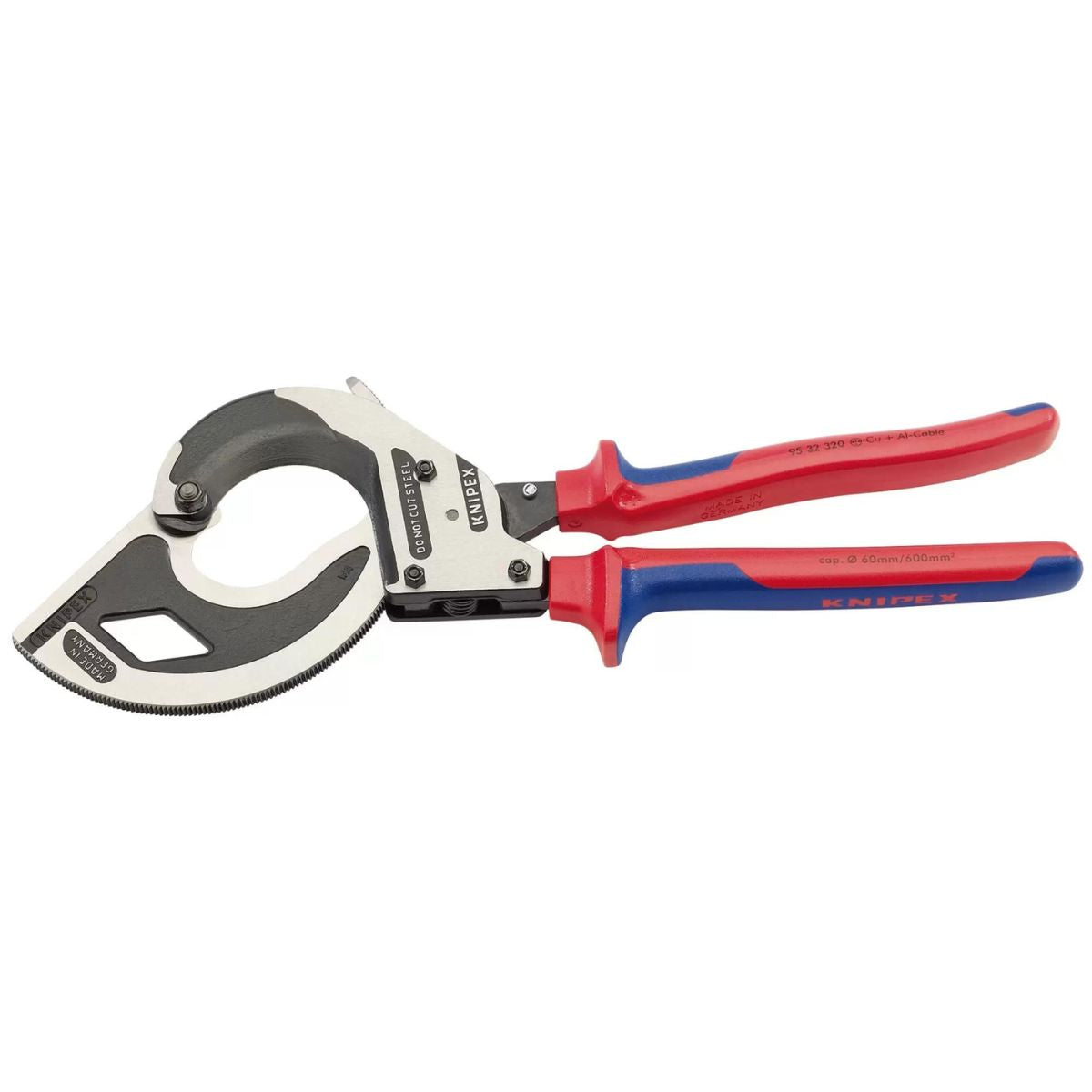 Knipex 95 32 320 Ratchet Action Cable Cutter 320mm 25882 - MonkeyTools