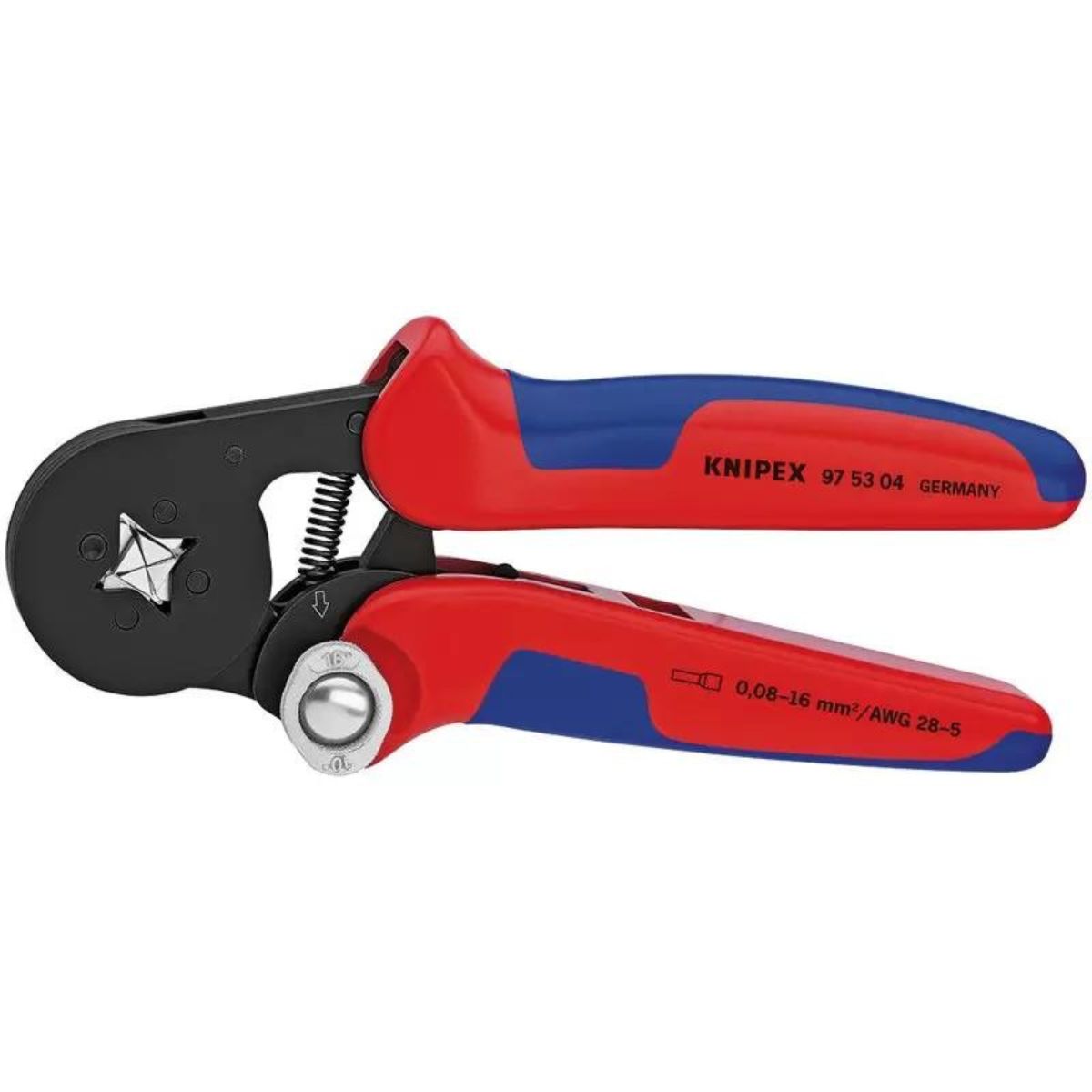 Knipex 97 53 04SB Self Adjusting Ferrule Crimping Pliers 78433 - MonkeyTools