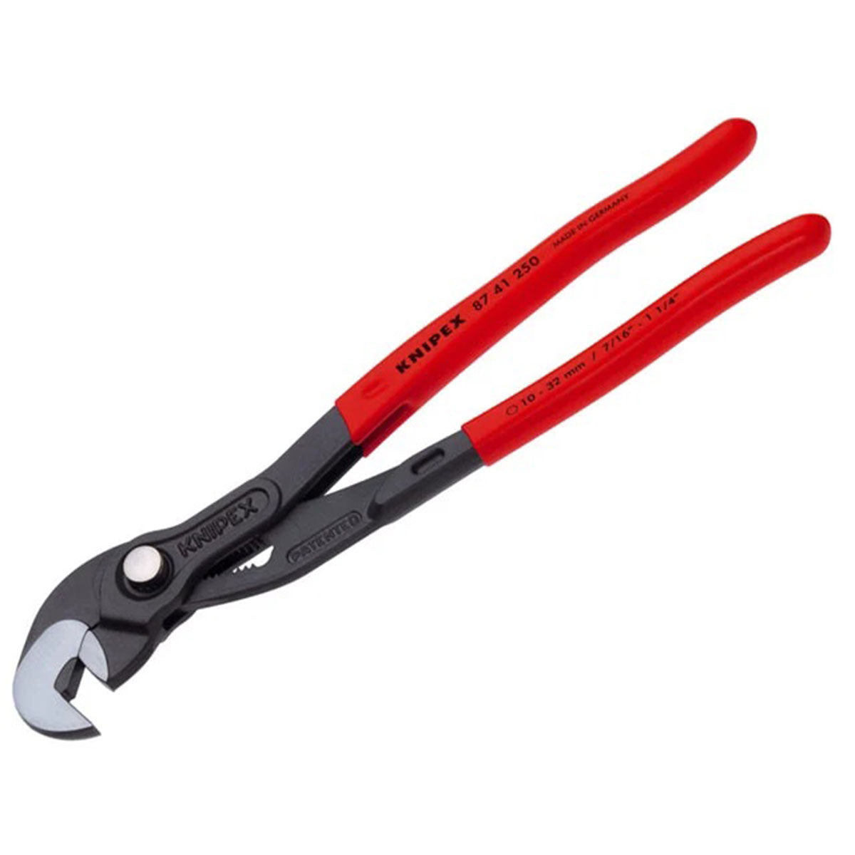 Knipex KPX8741250 Multiple Slip Joint Spanner Pliers 10-32mm Capacity - MonkeyTools