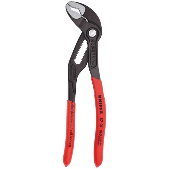 KNIPEX 87 01 180 COBRA HIGH-TECH WATER PUMP PLIERS 180MM - MonkeyTools