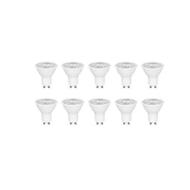 LAP 0324784031 GU10 LED LIGHT BULB 345LM 3.6W 10 PACK - MonkeyTools