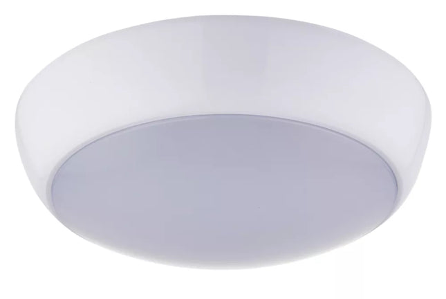 LAP AMAZON LED BATHROOM CEILING LIGHT GLOSS WHITE 16W 1200LM - MonkeyTools