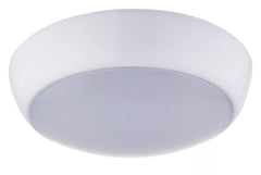 LAP AMAZON LED BATHROOM CEILING LIGHT GLOSS WHITE 16W 1200LM