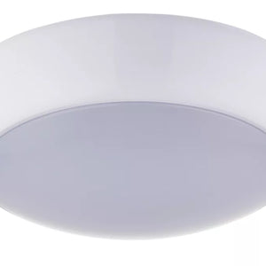 LAP AMAZON LED BATHROOM CEILING LIGHT GLOSS WHITE 16W 1200LM - MonkeyTools