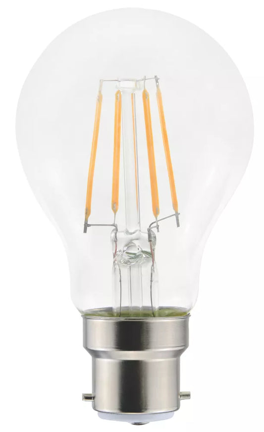 LAP BC A60 LED VIRTUAL FILAMENT LIGHT BULB 470LM 3.4W - MonkeyTools