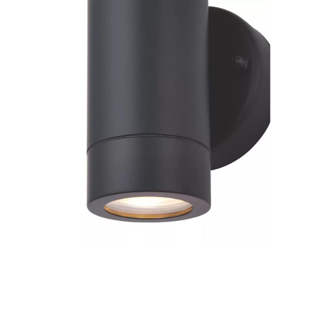 LAP BRONX OUTDOOR WALL LIGHT BLACK - MonkeyTools