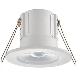 LAP COSMOSECO FIXED FIRE RATED LED DOWNLIGHT WHITE 5.8W 450LM 10 PACK - MonkeyTools