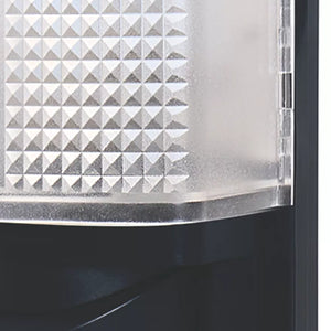 LAP INDOOR & OUTDOOR SQUARE LED BULKHEAD WITH PIR SENSOR BLACK 8W 670LM - MonkeyTools