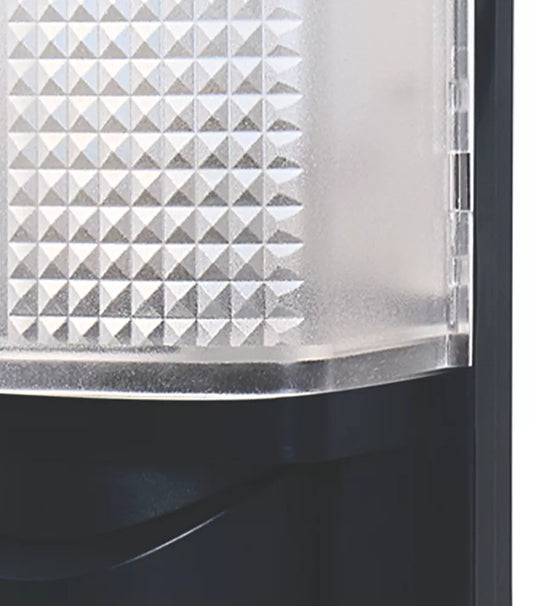 LAP INDOOR & OUTDOOR SQUARE LED BULKHEAD WITH PIR SENSOR BLACK 8W 670LM - MonkeyTools