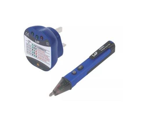 LAP K810 AC VOLTAGE DETECTOR PEN & SOCKET TESTER - MonkeyTools