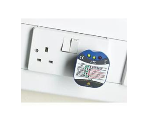 LAP MS6860D 16A SOCKET TESTER 230V AC - MonkeyTools