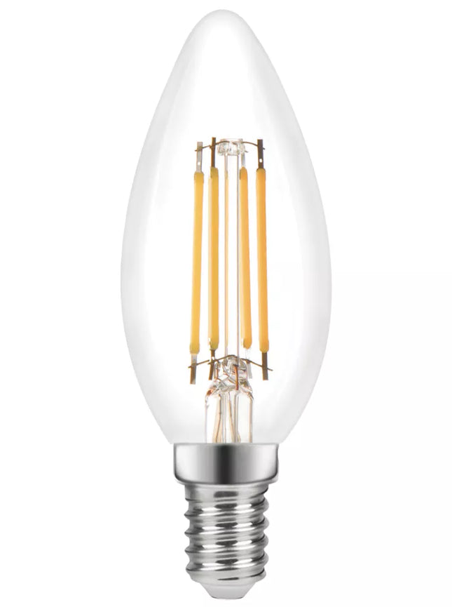 LAP SES CANDLE LED VIRTUAL FILAMENT LIGHT BULB 470LM 3.4W - MonkeyTools