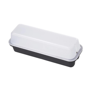 LAP ZELTO OUTDOOR RECTANGULAR LED BULKHEAD BLACK 8W 850LM - MonkeyTools