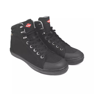 LEE COOPER LCSHOE022 SAFETY TRAINER BOOTS BLACK SIZE 10 - MonkeyTools