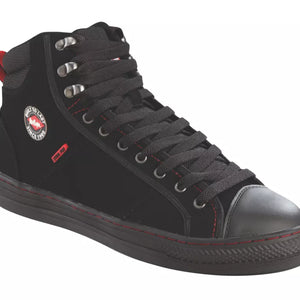 LEE COOPER LCSHOE022 SAFETY TRAINER BOOTS BLACK SIZE 10 - MonkeyTools