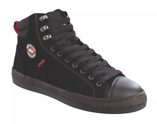 LEE COOPER LCSHOE022 SAFETY TRAINER BOOTS BLACK SIZE 9 - MonkeyTools