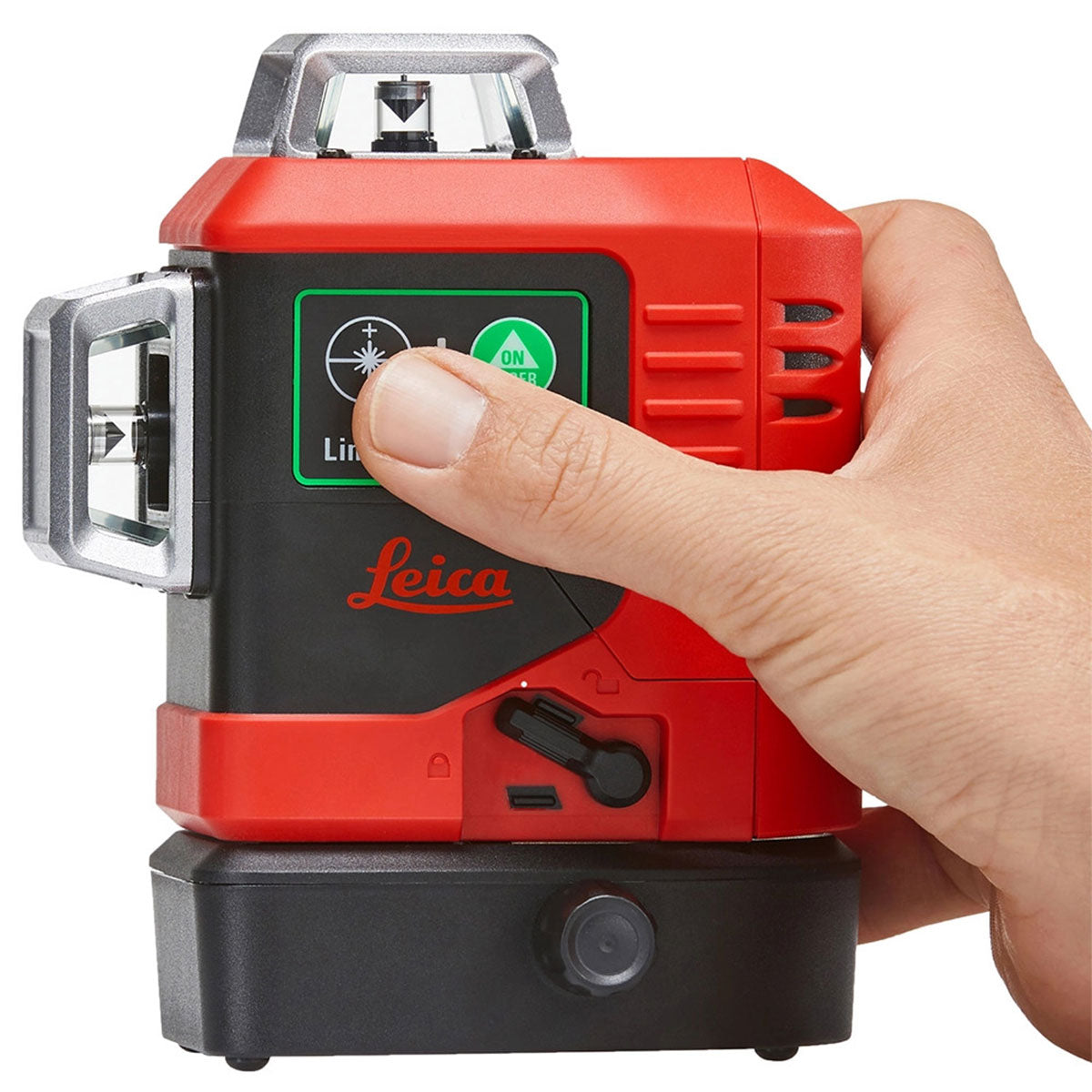 Leica Lino L6G Self-Levelling Green Multi-Line Laser with Battery Charger & Case - MonkeyTools